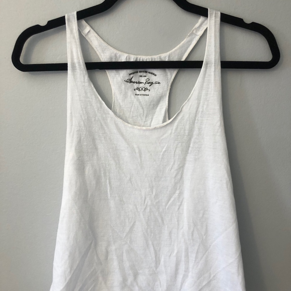 White tank top